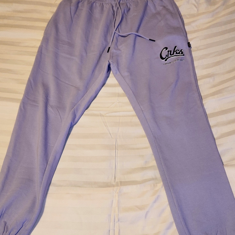 Crooks & Castles Purple Sweatpants